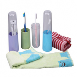 創意洗漱旅行折疊牙刷盒套裝