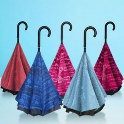 德國(guó)happrain雙層自動(dòng)反收汽車傘