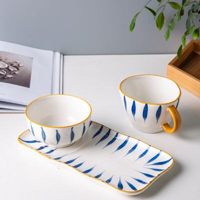 蔓調食光一人食陶瓷餐具